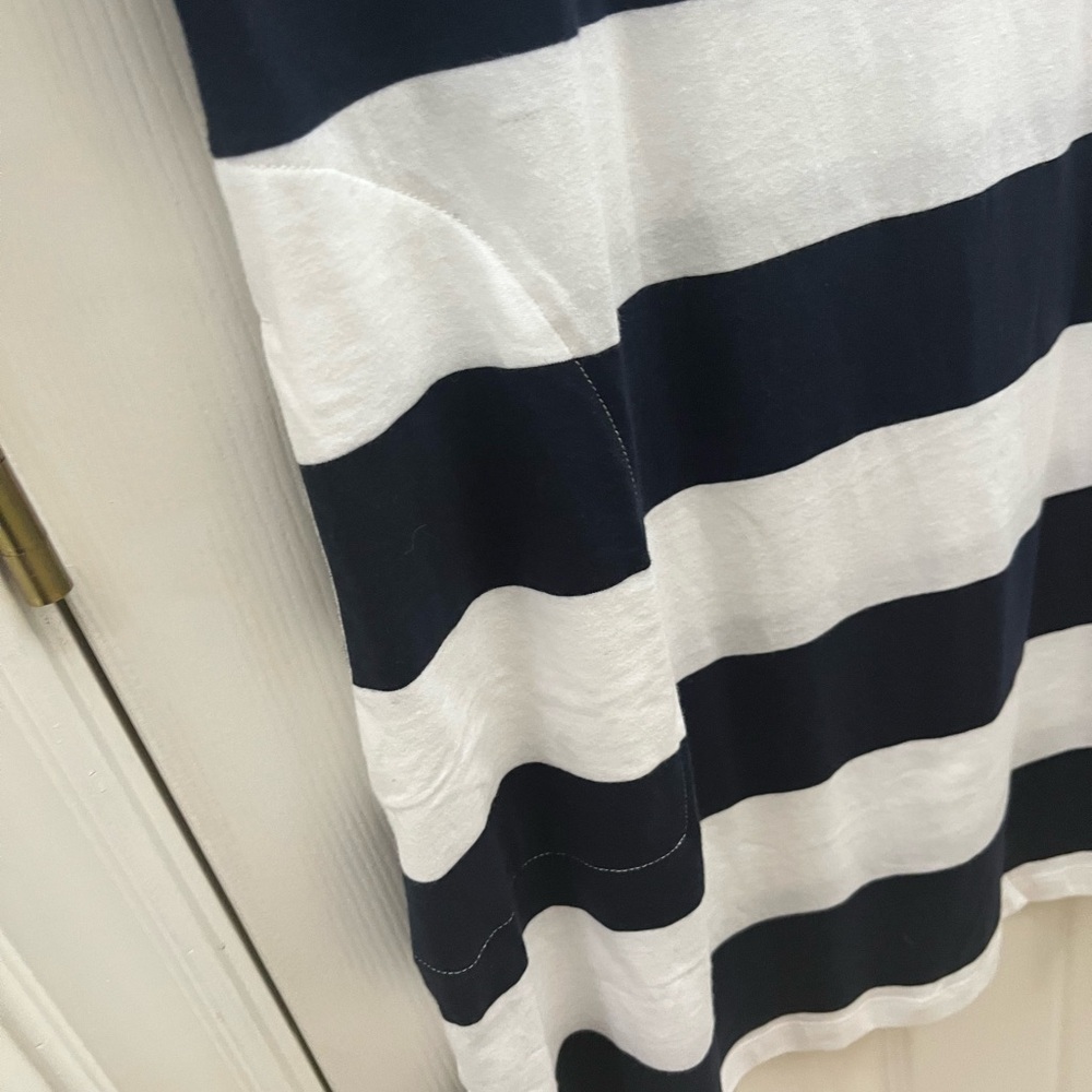 NEW OLD NAVY NAUTICAL SLEEVELESS STRIPPED DRESS WITH POCKETS SIZE SMALL - Picture 5 of 5